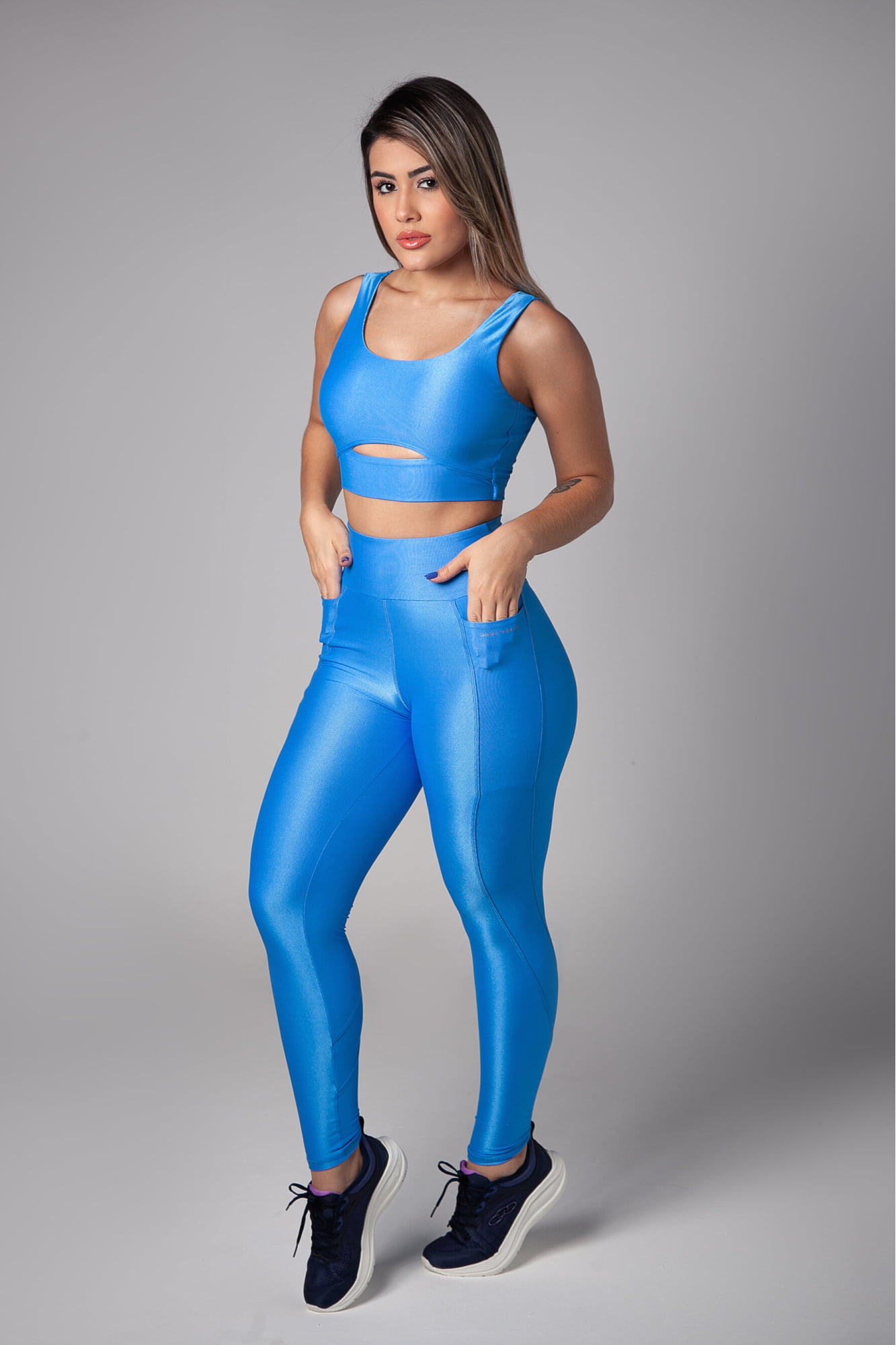 Legging Celine com Bolso lateral