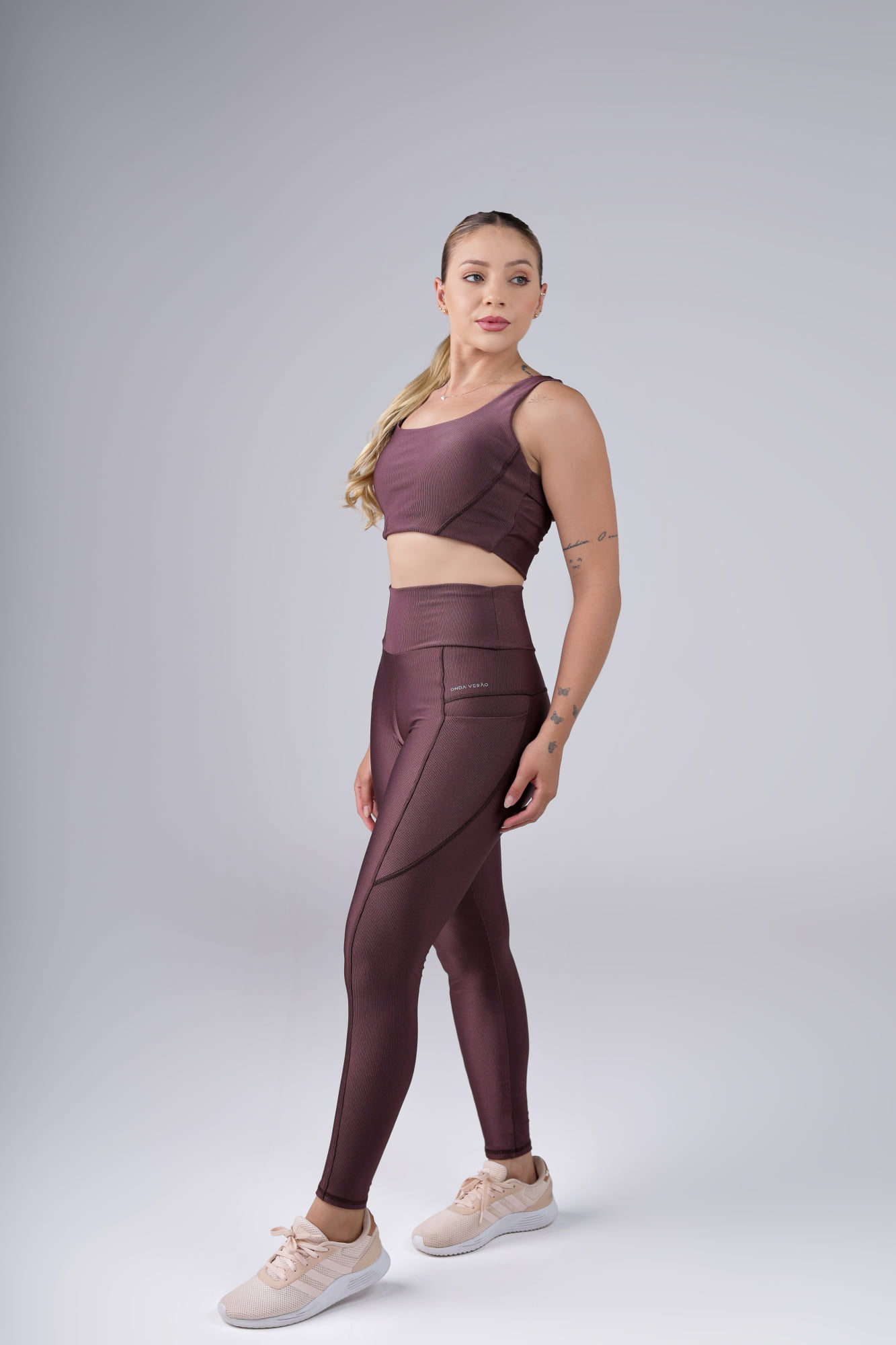 Legging Camila Com Bolso Canelada